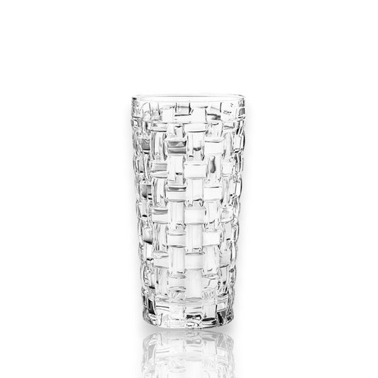 Nachtmann Bossa Nova cocktail glasses with a unique woven texture for stylish beverage presentation