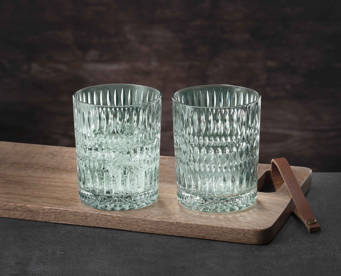 Nachtmann Ethno DOF Crystal Whiskey Glasses, 304ml, Set of 6