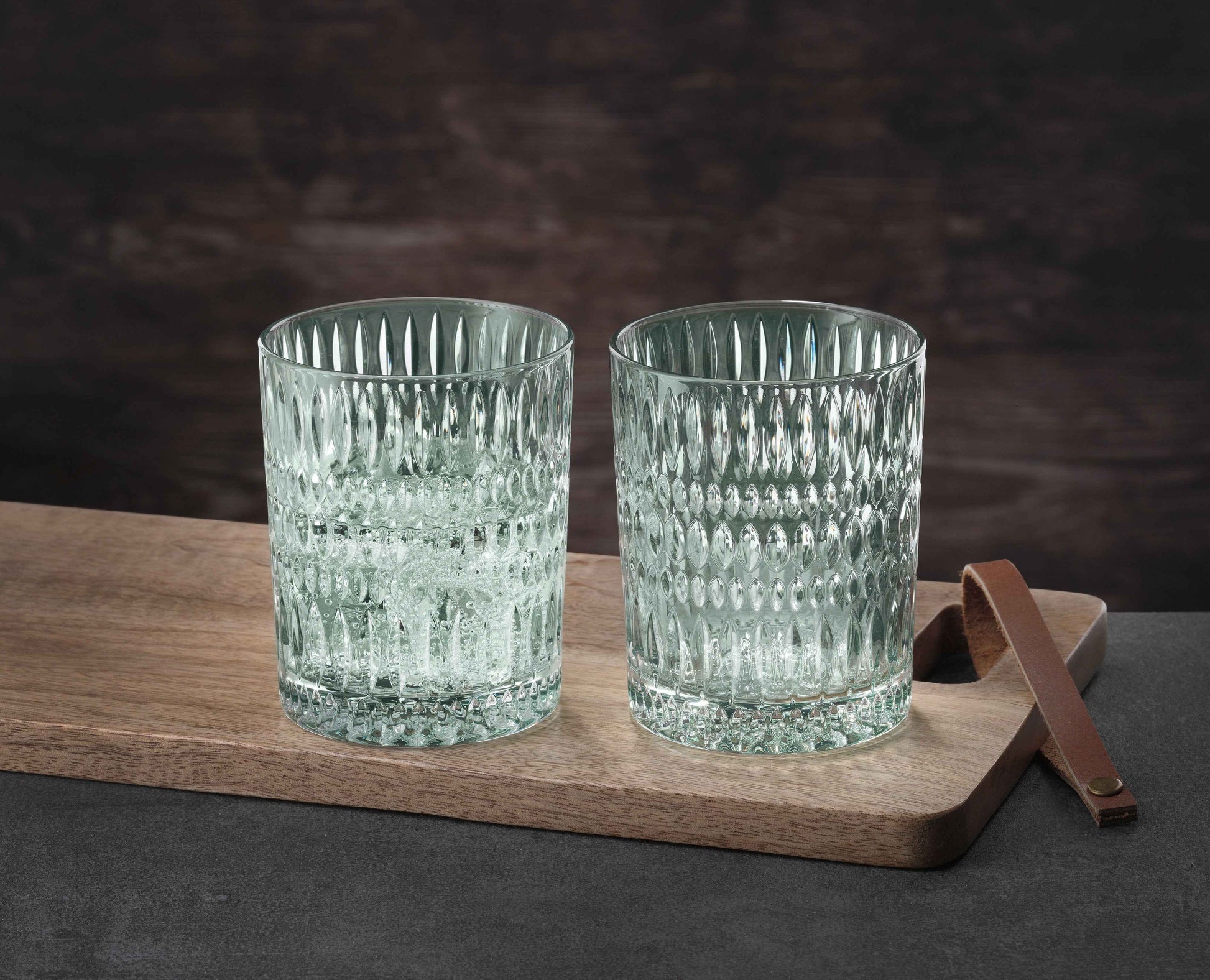 Nachtmann Ethno DOF Crystal Whiskey Glasses, 304ml, Set of 6