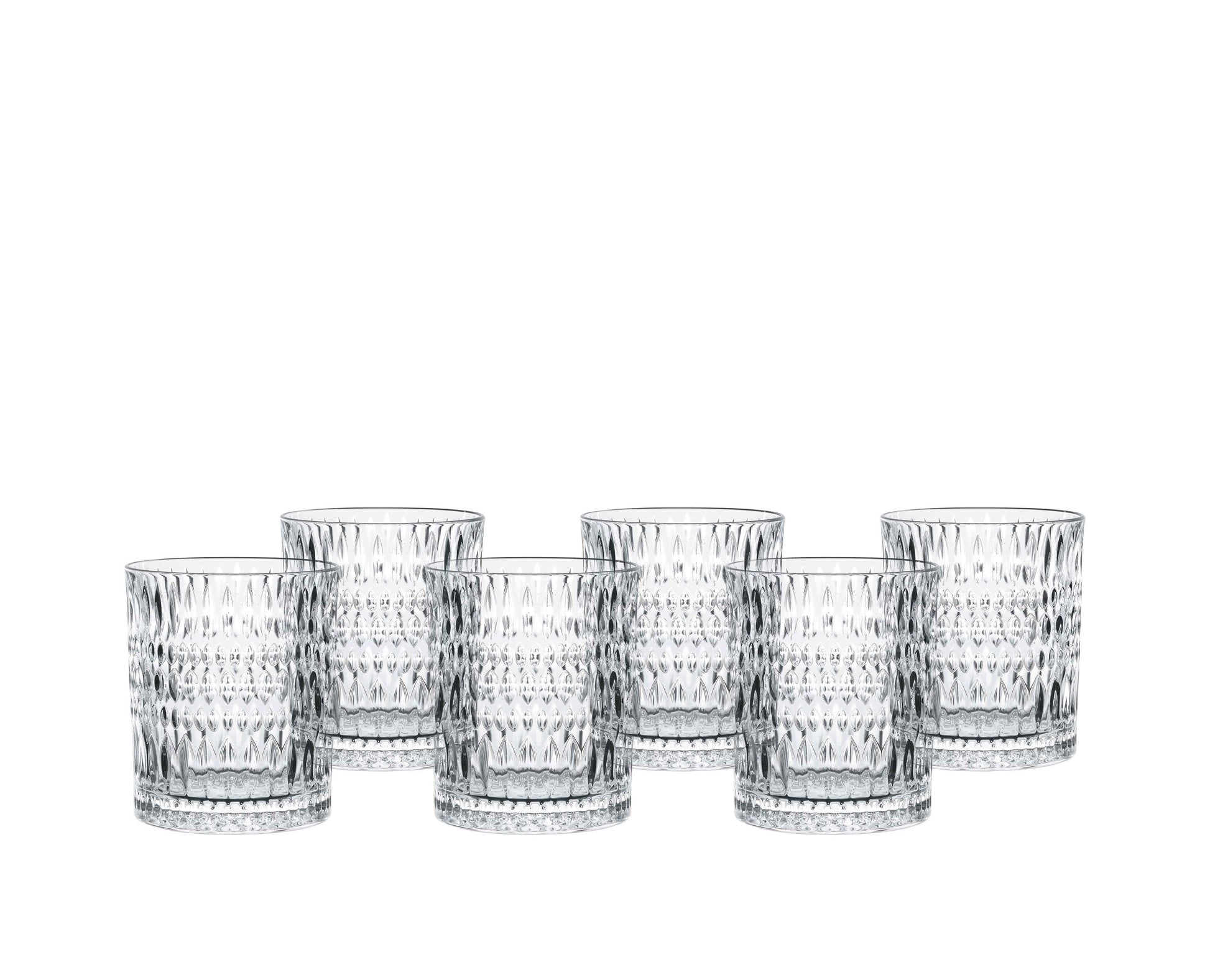 Nachtmann Ethno DOF Crystal Whiskey Glasses, 304ml, Set of 6