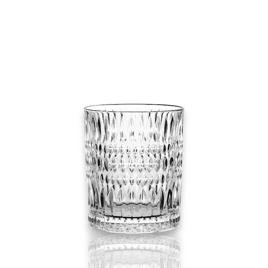 Nachtmann Ethno whiskey glasses with textured design for elegant sipping experiences