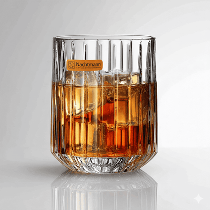 Nachtmann Jules DOF Crystal Whiskey Glasses, 305 ml, Set of 6