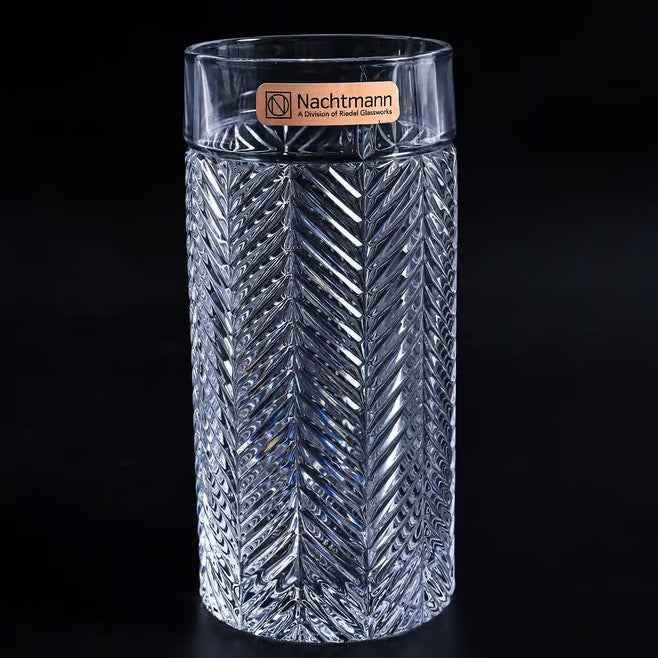 Nachtmann Fishbone LongDrink Glass, Tumbler, 440ml, Set of 6