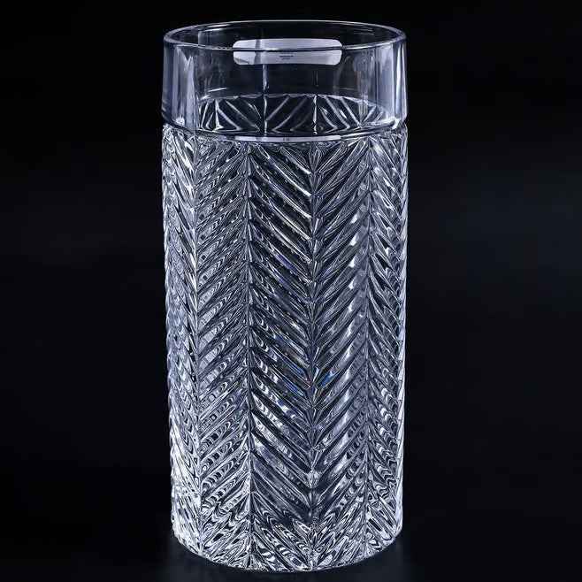 Nachtmann Fishbone LongDrink Glass, Tumbler, 440ml, Set of 6