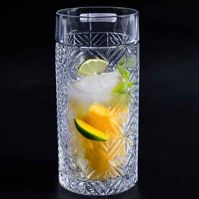 Nachtmann Fishbone LongDrink Glass, Tumbler, 440ml, Set of 6