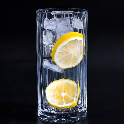 Nachtmann Lines Crystal Longdrink Glasses, 440 ml, Set of 6