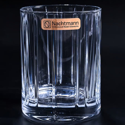 Nachtmann Lines Crystal Whiskey Glasses, 345 ml, Set of 6