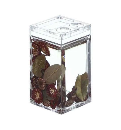 Obsessions Agua Acrylic Bathroom Set, Brown