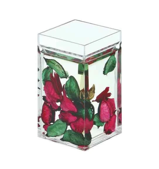 Obsessions Agua Acrylic Bathroom Set, Clear