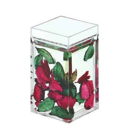 Obsessions Agua Acrylic Bathroom Set, Clear