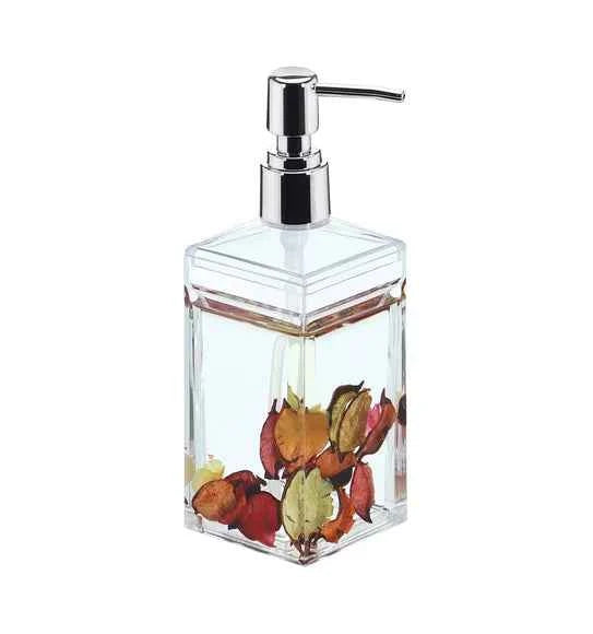 Obsessions Agua Acrylic Bathroom Set, Red