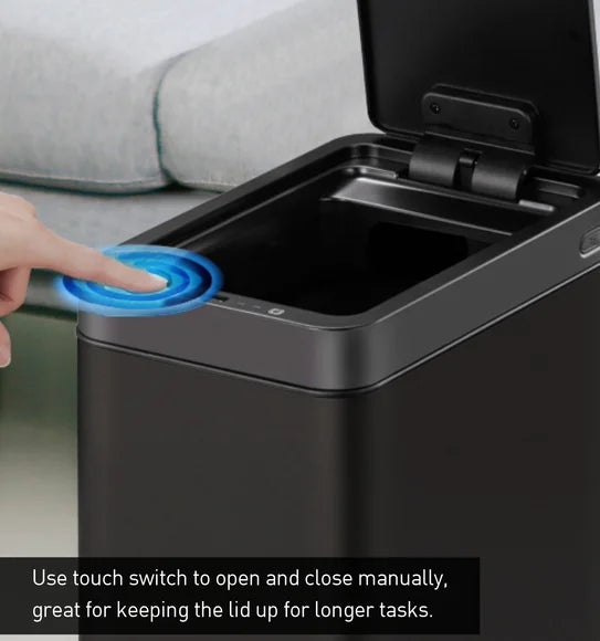 Obsessions Eko Bravia Sensor Bin 7L, Black