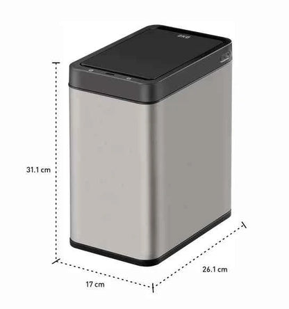 Obsessions Eko Bravia Sensor Bin 7L, Metallic