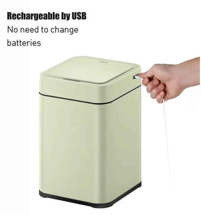 Obsessions Eko Echo Sensor Bin 10L, Green