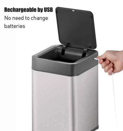 Obsessions Eko Echo Sensor Bin 10L, Grey