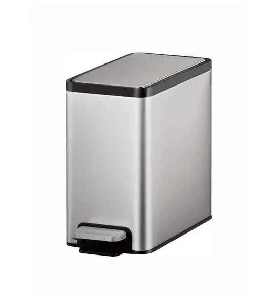 Obsessions Eko Eco Casa II Dustbin 3+3L, Metallic