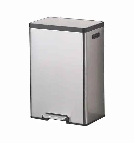 Obsessions Eko Eco Casa II Dustbin 45L, Metallic
