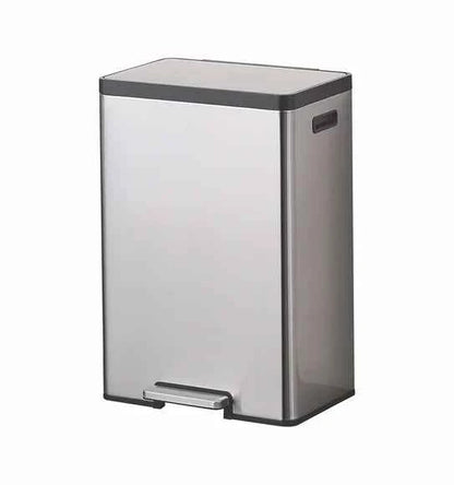 Obsessions Eko Eco Casa II Dustbin 45L, Metallic