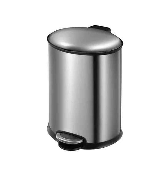 Obsessions Eko Ellipse Dustbin 6L, Metallic