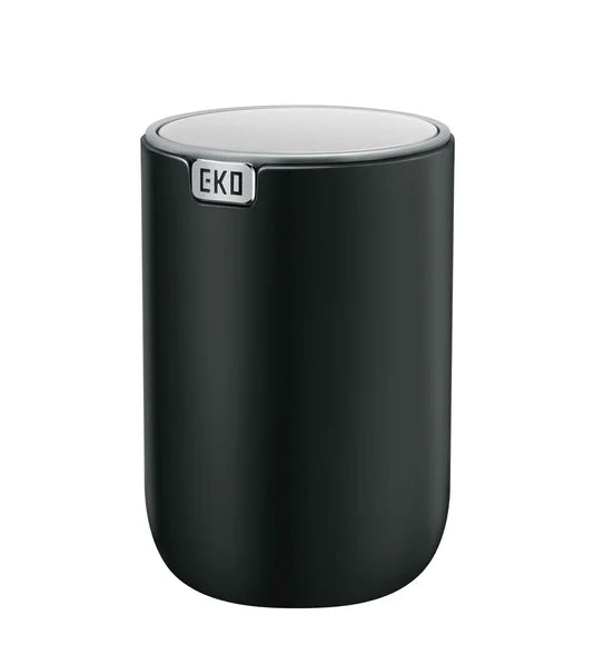 Obsessions Fandy Eko 9206 table dustbin, Black, 1.5L, front view