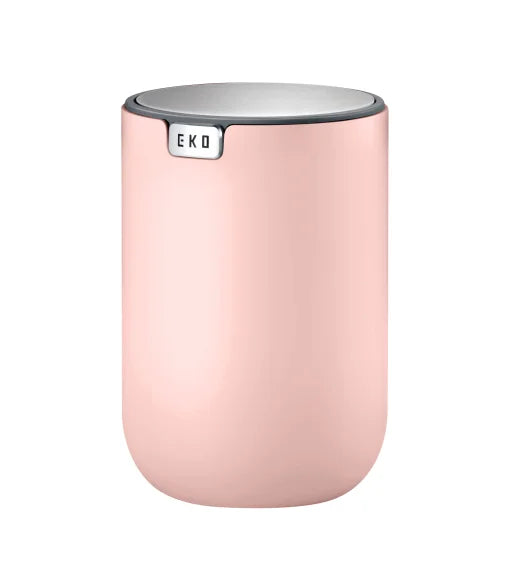 Obsessions Fandy Eko 9206 table dustbin, Pink, 1.5L, front view