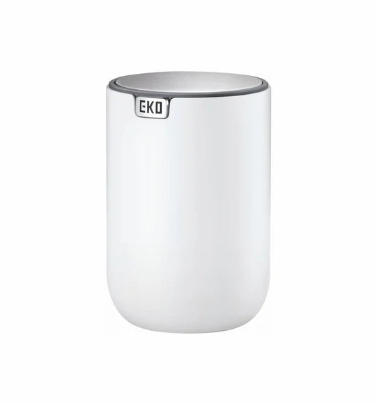 Obsessions Fandy Eko 9206 table dustbin, White, 1.5L, front view