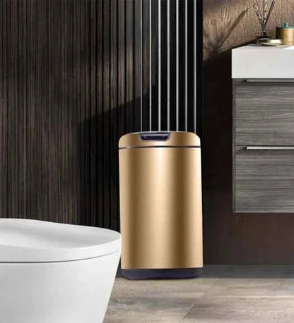 Obsessions Eko Galleria Sensor Bin 12L, Champagne Gold