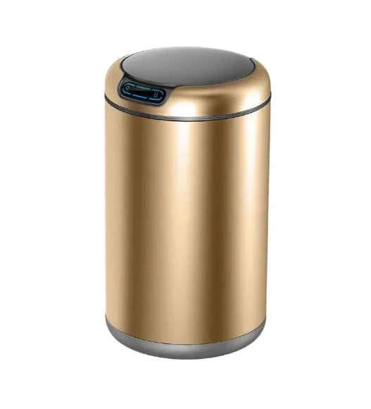 Obsessions Eko Galleria Sensor Bin 12L, Champagne Gold