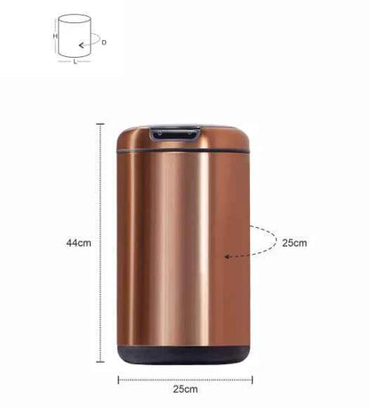 Obsessions Eko Galleria Sensor Bin 12L, Copper