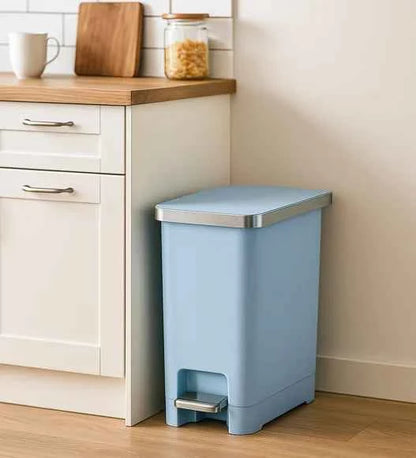 Obsessions Eko Hana Plastic Bin 10L, Blue