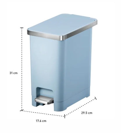 Obsessions Eko Hana Plastic Bin 10L, Blue