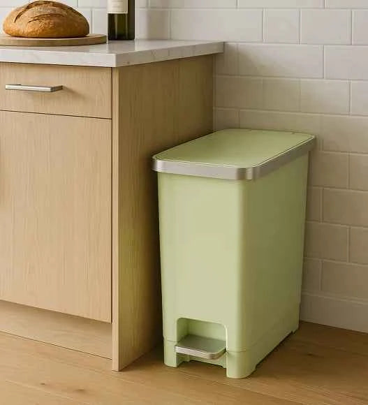Obsessions Eko Hana Plastic Bin 10L, Green