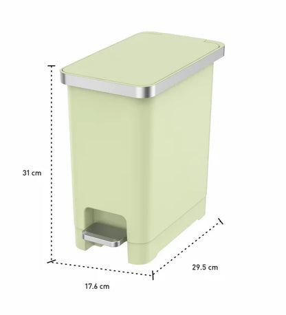 Obsessions Eko Hana Plastic Bin 10L, Green