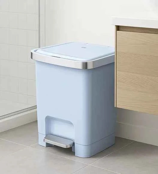 Obsessions Eko Hana Plastic Bin 15L, Blue