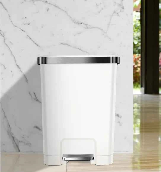 Obsessions Eko Hana Plastic Bin 35L, White