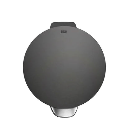 Obsessions Luna Eko 9219 step dustbin, Titanium Grey, top view of lid