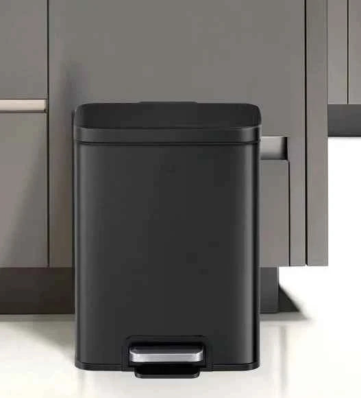 Obsessions Eko Madison Dustbin 6L, Black