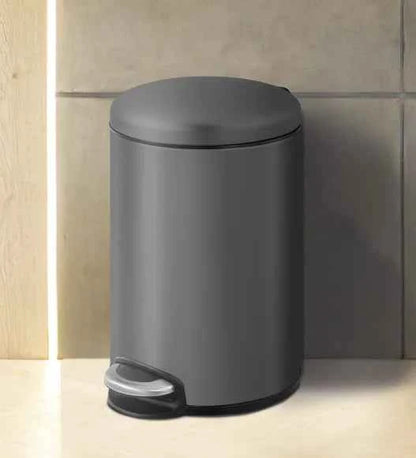 Obsessions Eko Maggey Dustbin 5L, Titanium Grey