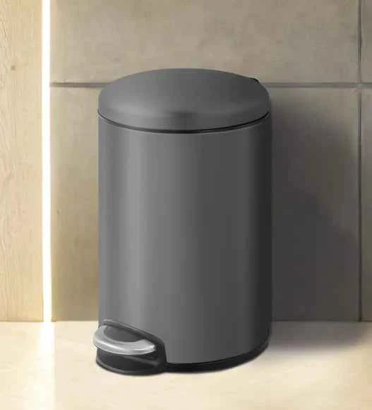 Obsessions Eko Maggey Dustbin 5L, Titanium Grey