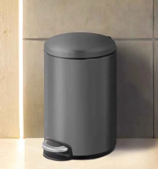 Obsessions Eko Maggey Dustbin 8L, Titanium Grey