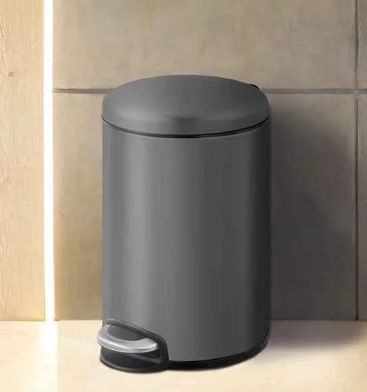 Obsessions Eko Maggey Dustbin 8L, Titanium Grey