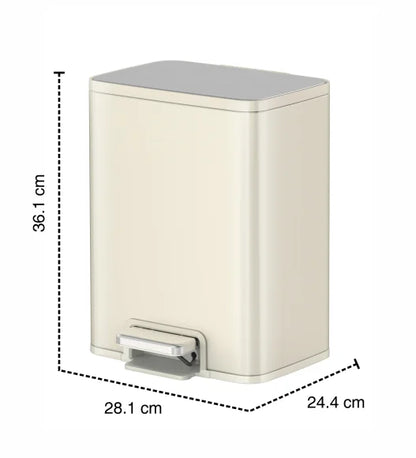 Obsessions Eko Marina Dustbin 11L, Vanilla
