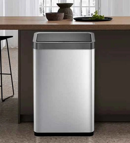 Obsessions Eko Mirage Sensor Bin 80L, Metallic
