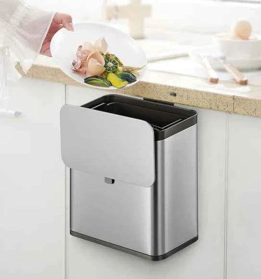 Obsessions Eko Puro Kitchen Bin 7L, Black