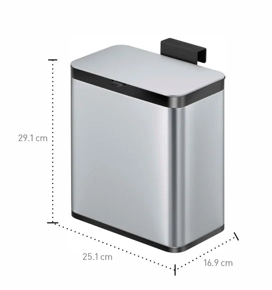 Obsessions Eko Puro Kitchen Bin 7L, Black