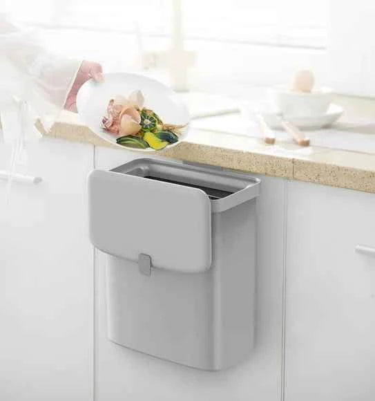 Obsessions Eko Puro Kitchen Bin 9L, Grey