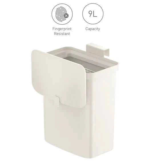 Obsessions Eko Puro Kitchen Bin 9L, White