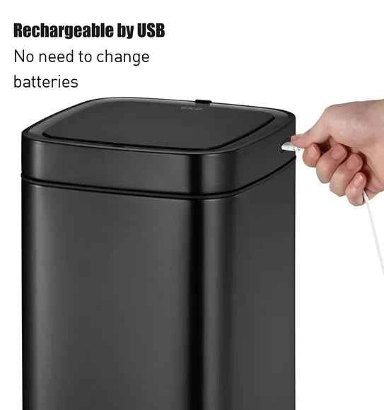 Obsessions Eko Sensor Bin 12L, Black