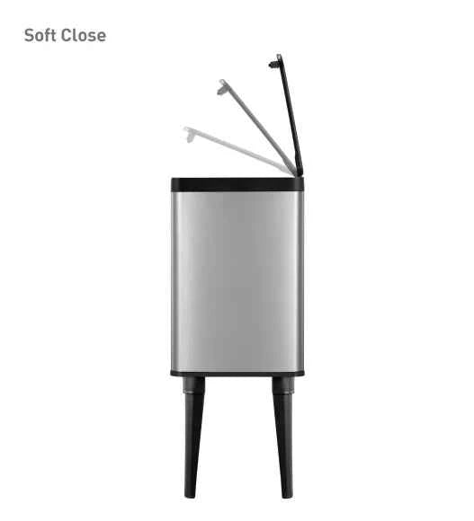 Obsessions Eko Sensor Bin 20+9L, Metallic