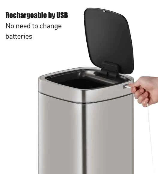 Obsessions Eko Sensor Bin 40L, Grey